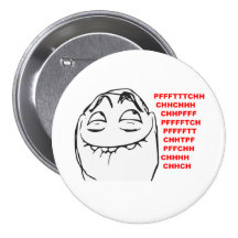 PFFTCH som skrattar ursinneansiktetecknaden Meme Pins