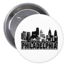 Philadelphia horisont knappar med nål