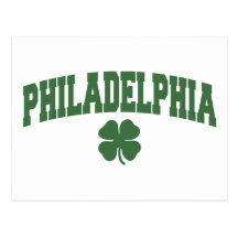 Philadelphia (irländsk Shamrock) Vykort