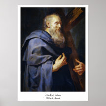 Philip det apostelPeter Paul Rubens porträtt Posters