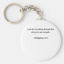PHILIPPIANS4:13 NYCKELRINGAR