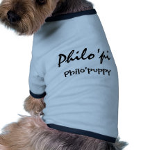 Philo'puppy Hund Tee Shirt