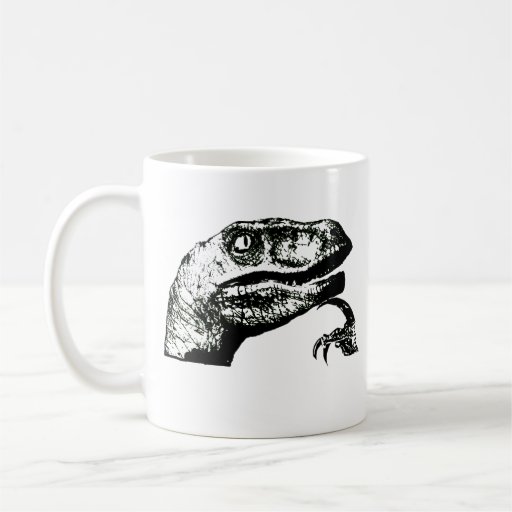 Philosoraptor - bra morgon? kaffe koppar