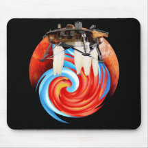 Phoenix fördärvar landeren Mousepad Mus Mattor