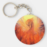 Phoenix Resning-Keychain Nyckel Ringar