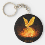 Phoenix resning nyckelring