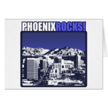 Phoenix stenar! hälsnings kort