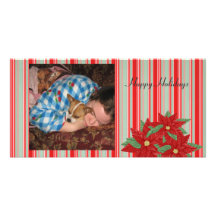 Photocard-Helgdag jul Skräddarsydda Fotokort