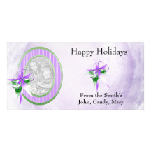 Photocard semestrar jul anpassade foto kort