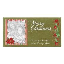 Photocard semestrar jul skräddarsydda fotokort