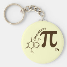 Pi-dagchoklad Pi Keychain Nyckelring
