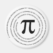 Pi numrerar design kylskåps magneter