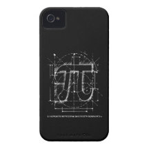 Pi numrerar teckningen Case-Mate iPhone 4 cases