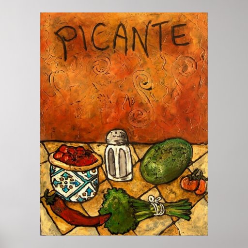 Picante HOADE VARMT VARMT Affisch