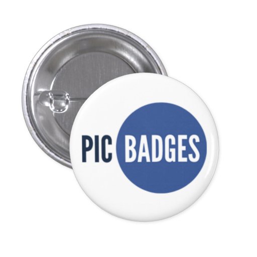 PicBadges knäppas Knappar Med Nål