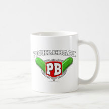 Pickleback logotyp kaffe muggar