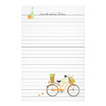 Picknickcykel Anpassade Brevpapper