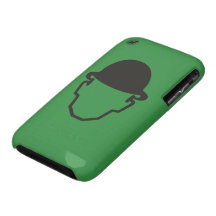 Pictogram "för hård hatt" för färg prima iPhone 3 Case-Mate fodraler