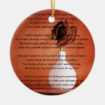 Piece of Paradise Christmas Tree Ornaments