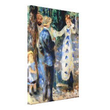 Pierre Renoir - Famille Sträckt Kanvastryck