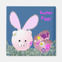 Piggy påsk magneter