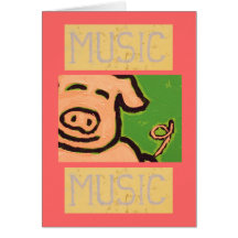 piggy svanrytmkort