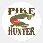 Pike jägare klistermärke
