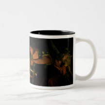Pilate som tvättar hans händer (olja på kanfas) kaffe koppar