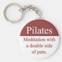 Pilates Keychain Nyckelring