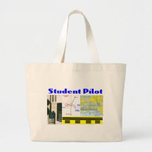 Pilot- student tote bags