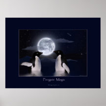 PINGVIN- & MÅNEkonstaffisch