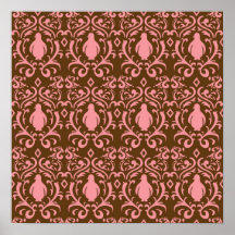 Pingvindamast Print