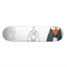 Pingvinevolution Anpassad Skate Board