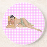 Pinupflicka Dryck Underlägg