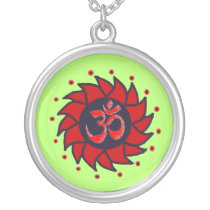 Pinwheel- & Om-halsband - Yogasmycken