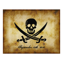 Piratbröllopinbjudan