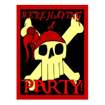 PIRATPARTY VYKORT