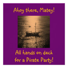 Piratpartyinbjudningar