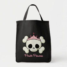 PiratPrincess Tote Bags