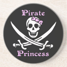 PiratPrincesskustfartyg Dryck Underlägg