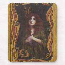 Pisces dekorativ figurdesign mus matta