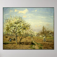 Pissarros "den fruktträdgård" - affischen