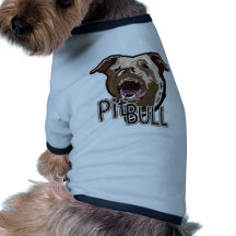Pitbull Hund Tee Shirt