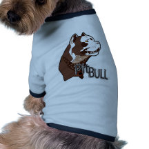 Pitbull Hund Tee Shirt