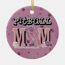 Pitbull MAMMA Julgranskulor