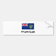 Pitcairn öflagga bildekal