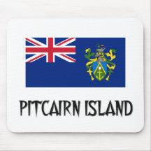 Pitcairn öflagga mus matta