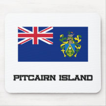 Pitcairn öflagga mus matta
