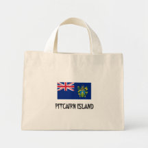 Pitcairn öflagga tote bag