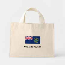 Pitcairn öflagga tote bags